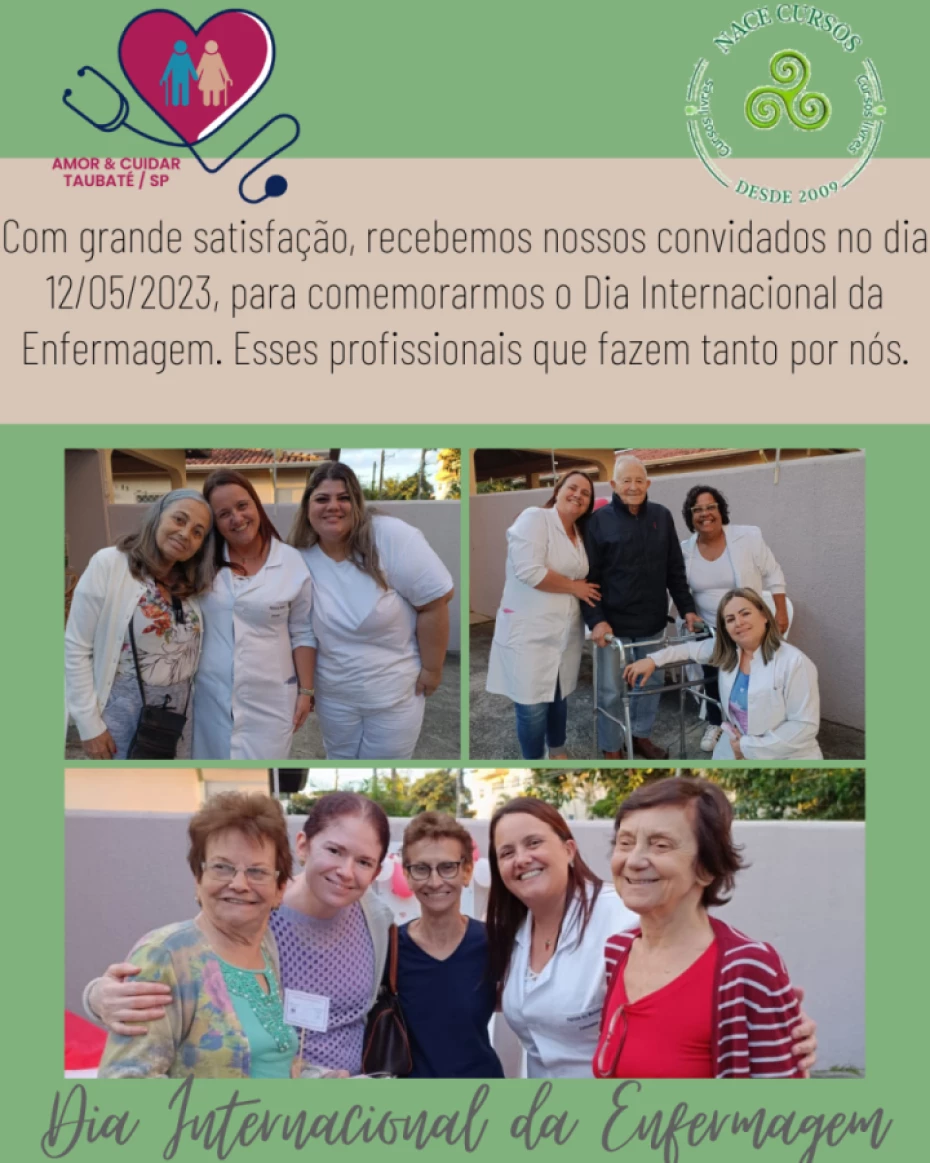 Foto 13:  — NACE - Curso para Cuidadores de Idosos e Oficina da Memória 50+